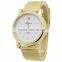 Stainless steel Strap men geneva Watch,custom OEM logo quartz wristwatches