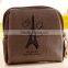 Square shape retrostyle canvas coin bag/coin purse