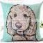 Dog Design Sofa Home Decor Design Throw Pillow Case Cushion Covers Square 18 Inch