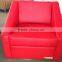 2015 New Model Fabric Curved Red Round Sofa B88