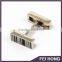 High quality Simple rectangle shape high end cufflink