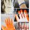 POLYESTER seamless coated nitrile working gloves