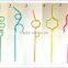 promotional hard plastic drinking straw