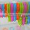 Wholesale small s shape plastic curtain towel hanger hooks