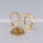 brass&copper thread ring