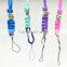 custom paracord mobile phone holder lanyard id badge holder