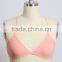Sexy Woman Bra Set Underwear Rib Knit Cross Back Triangle Bralette