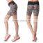 wholesale oem digital printing fitness compression running shorts/digital printing yoga pants