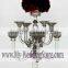 crystal candle holder centerpieces