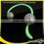 glow in the night ear cuff flat stud earring pearl