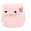 Fashionable Pink PU Leather Case Bag For Fujifilm Instax camera Mini7s, Case Bag With Shoulder strap