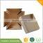 Environmental recyclable gift kraft paper box