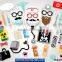 Mustache On A Stick Wedding Party Photo Booth Props Photobooth Funny Masks Bridesmaid Gifts Prop Lips For Wedding Decoration