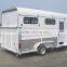 Shandong Standard 3 horse angle load deluxe L500 float trailer