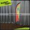 Full Color Printing Feather Banner For Advertising