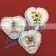 Heart Flower Design Fragrant Bags With Embroidery for Air Fresh Powder Sachet