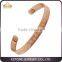 KSTONE Therapy Stone Jewelry Gold Plated Balance Vintage G Style Cuff Magnetic Copper Bangle