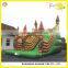 Pirate ship inflatable slide combo /dry slide/ water slide for park party