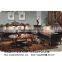 Hotel Furniture China Antique Oriented Solid Wood Hand Carved Sofa