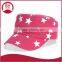 customized 100% cotton fashion blank military cap army cap promotion cap