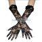 Fashion Full Finger Cheap Lace Gloves