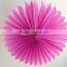 craft tissue paper flower fans kit for wedding decoration