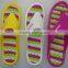 Latest EVA lady platform fuzzy beach slip-on sandal