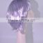 A025 purple color synthetic hair wigs,girls short bob wigs party wigs for cosplay in stock
