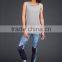 Wholesale 2016 New Trendy Women Gym Shirt Fitness Wear Crop Tops