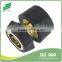 1/2" Garden Brass waterstop hose connector with brass rubber