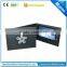 Upscale Business Gift Hard Cover LCD Video Brochure Card 7 Inch