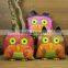 Big owl ! 100% genuine leather animal coin purses