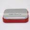 rectangular mini tea caddy tin can
