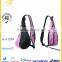 Made in China pink travel women sling bag, customized ladies sling bag
