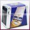 Factory direct sale trapezoid tissue box customised printing trapezoid tinplate napkin dispenser