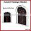 Digital Azan LED Wall Clock For 6 Time /Pray LED Clock/Muslim Azan LED Clock