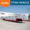 TITAN Tri-axle vehicle Car Transport Semi Truck Trailer , Car Carrier Trailer For Sale In Philippines