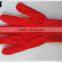 BSSAFETY Cheap nylon knitted safety gloves, zebra gloves for garden work use