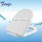 New design toilet seat d shape / u shape toilet seat with soft closing hinge