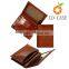 high quality slim genuine leather card holder purse business rfid blocking card holder wallet money clip