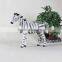 furry animal model happy large playful plush rocking horse