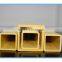 Strong and durable fiberglass reinforced plastic frp Rectangular Hollow Tube