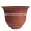 ZD-PF082-83 Terra Cotta Ceramic Garden Flower Pot/Cheap headstone round plastic flower pot/High Quality Soft Nursery Plant Pot