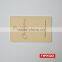 Double sided printing metal magnetic stripe card