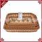 Brand new customized size amazing quality rattan bread display rack