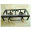 China gas stove manufacturer top quality 2 burner cast iron gas cooker with wholesale price