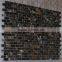 NATURAL BLACK AND GOLD ( MICAHEL ANGELO ) MOSAIC TILES