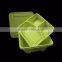 Customized biodegradable eco-friendly two-layer 1000ml corn starch food container