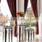 Y372 Modern Marble Flower Pot Stand MDF Metal Flower Stand