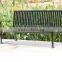 Arlau Outdoor steel iron benches for public park